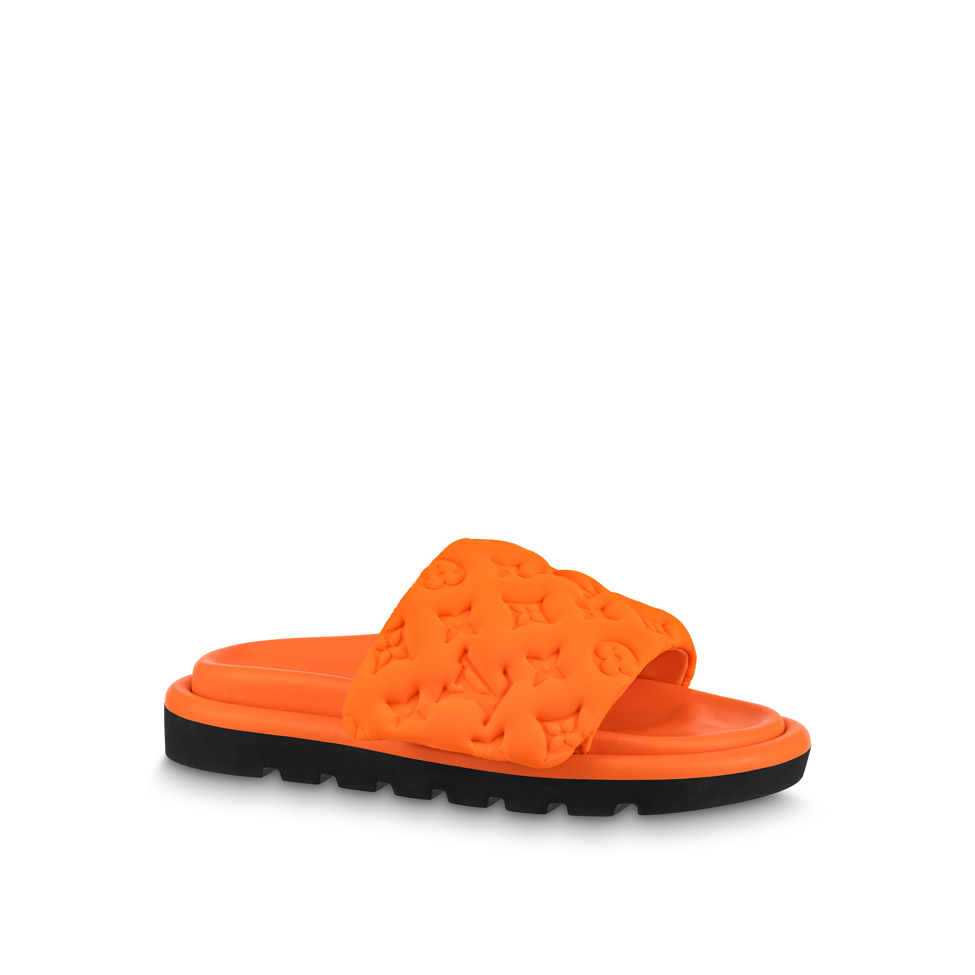 Louis vuitton waterfront mule orange outlet