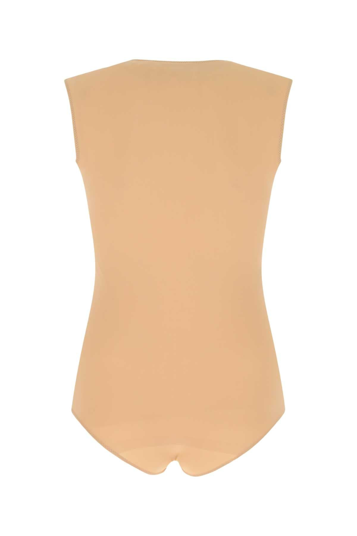 Maison Margiela Women Skin Pink Stretch Nylon Body - 2