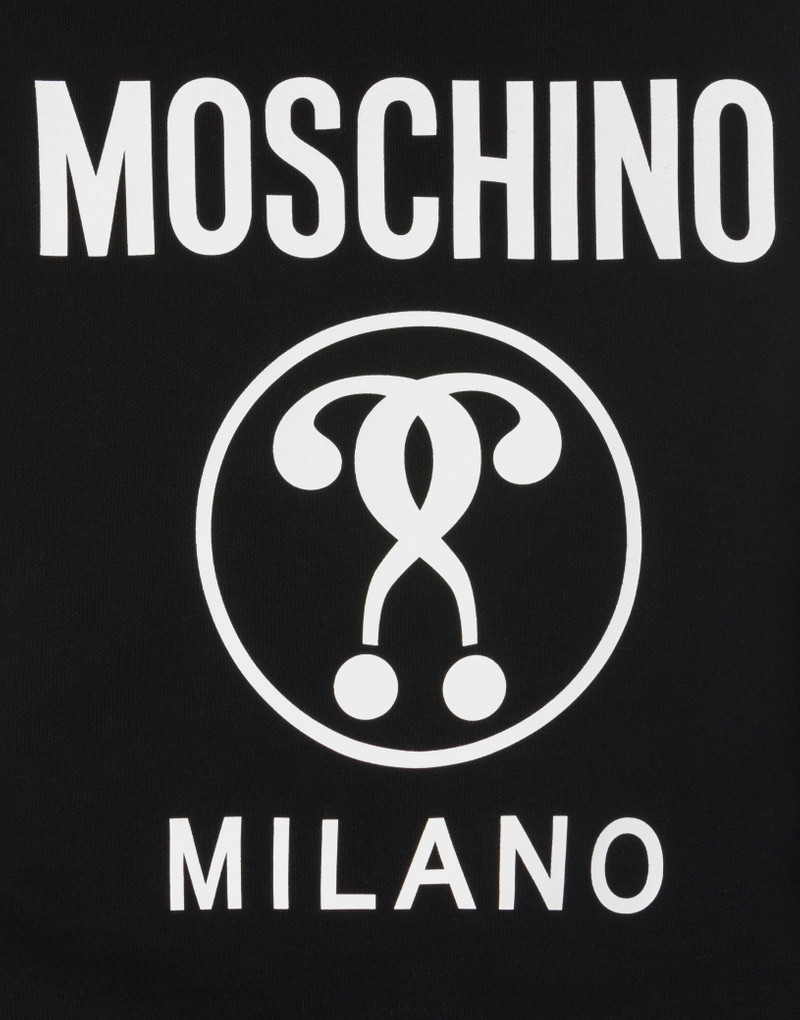 DOUBLE QUESTION MARK COTTON SWEATSHIRT 4