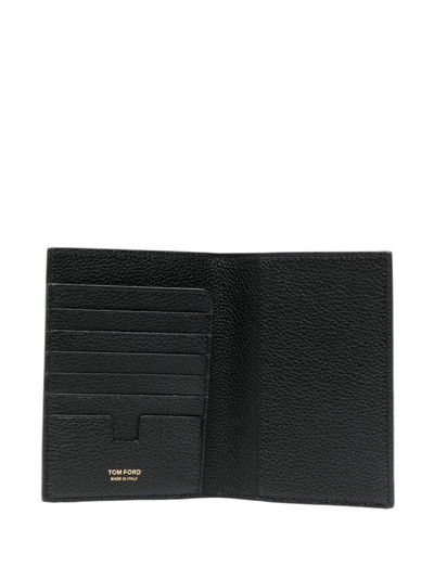 TOM FORD logo-plaque leather wallet outlook