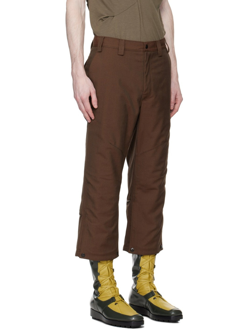 Kiko Kostadinov Brown Tonino Trousers outlook