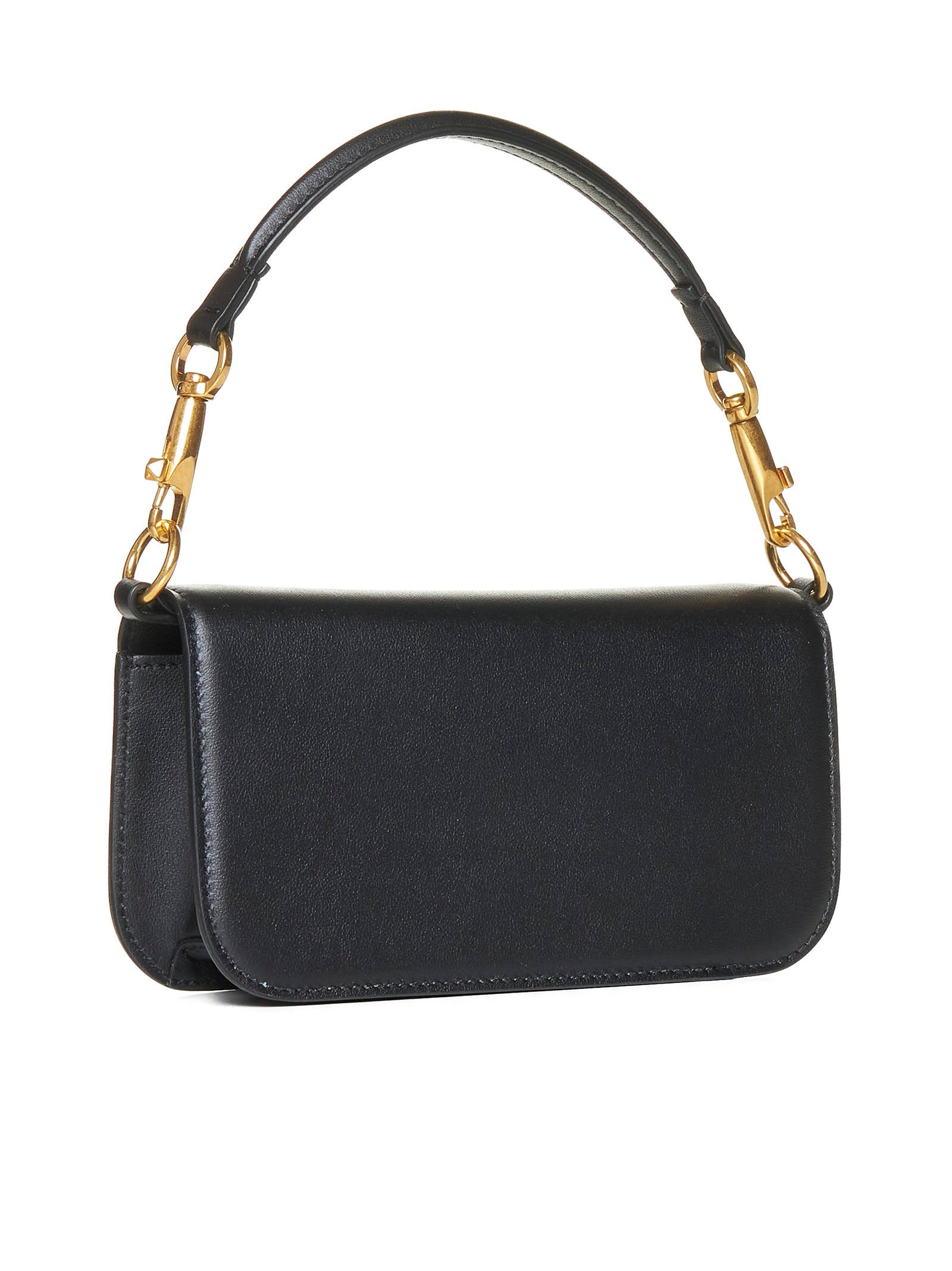Valentino Garavani Women Black Locò Small Shoulder Bag - 3