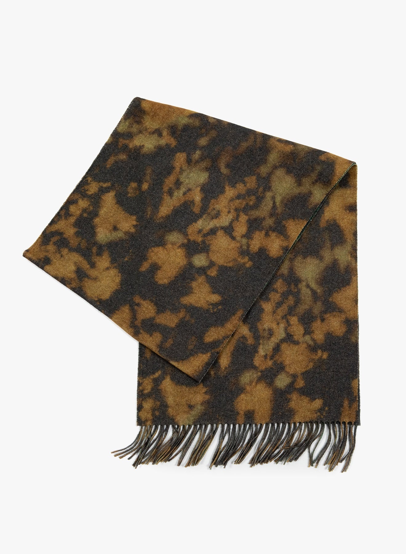 WOOL PRINTED SCARF - 1