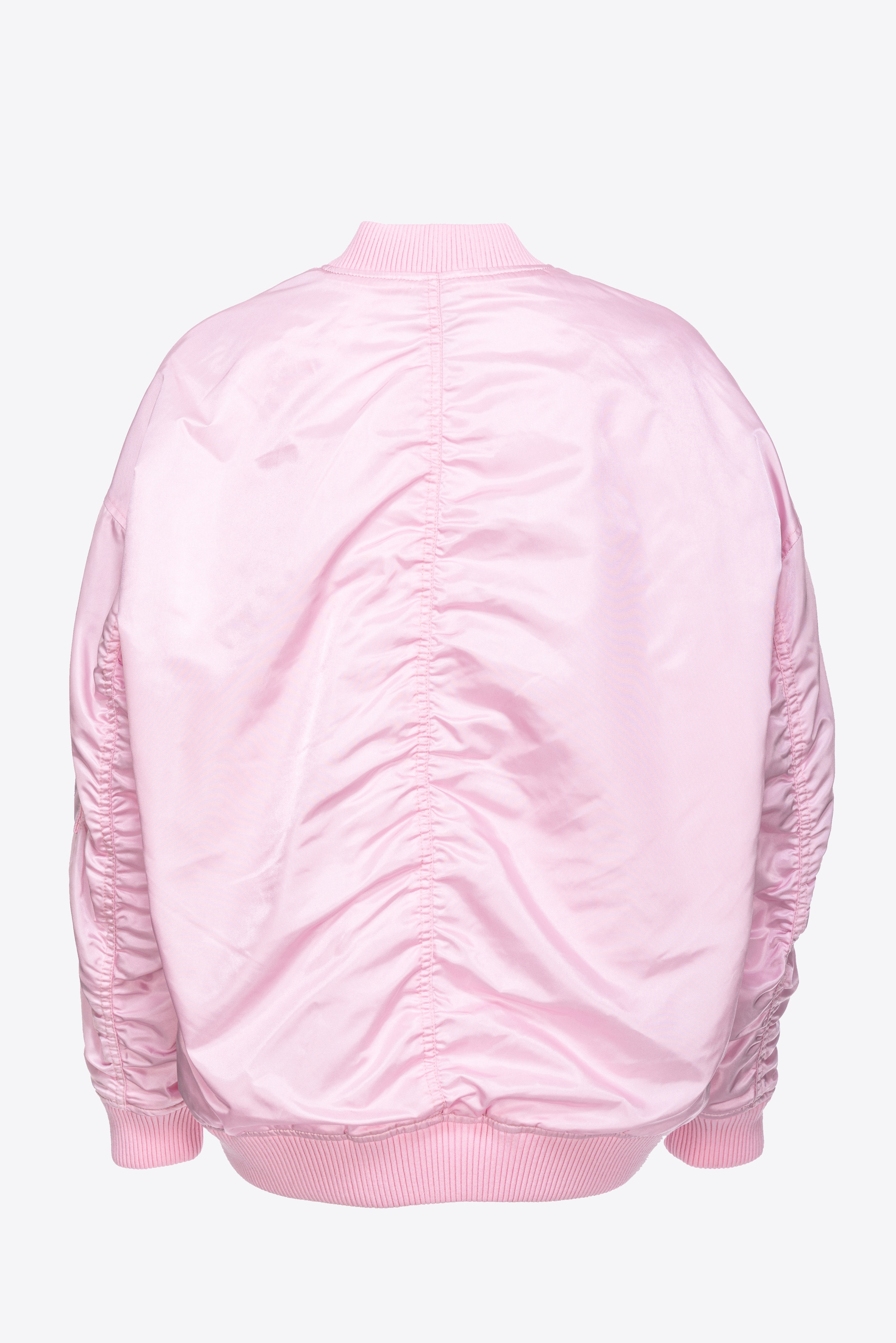 TECHNICAL SATIN BOMBER JACKET - 4