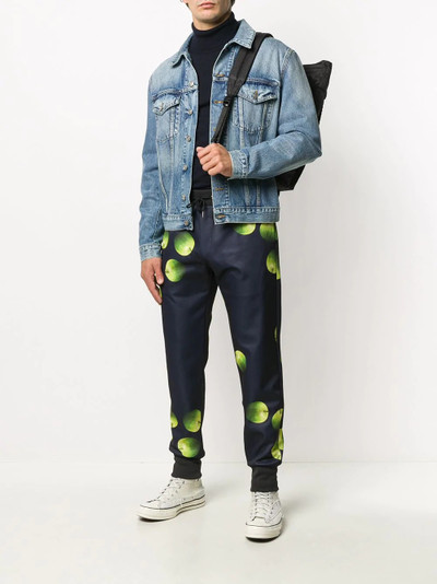 Paul Smith apple-print trousers outlook