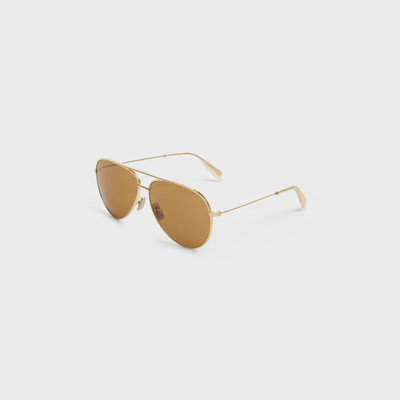 CELINE Metal Frame 01 sunglasses in Metal outlook