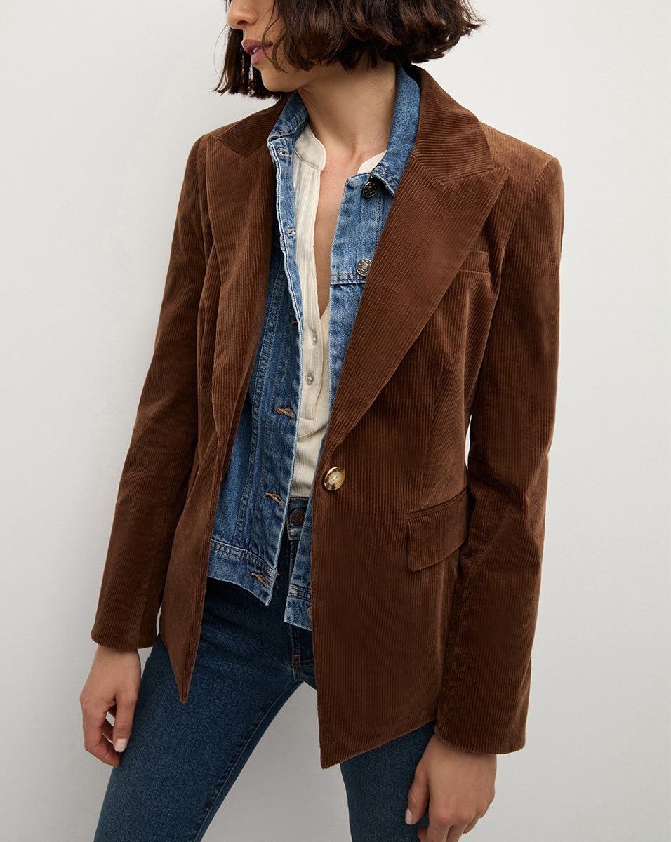 REAGAN CORDUROY DICKEY JACKET - 4