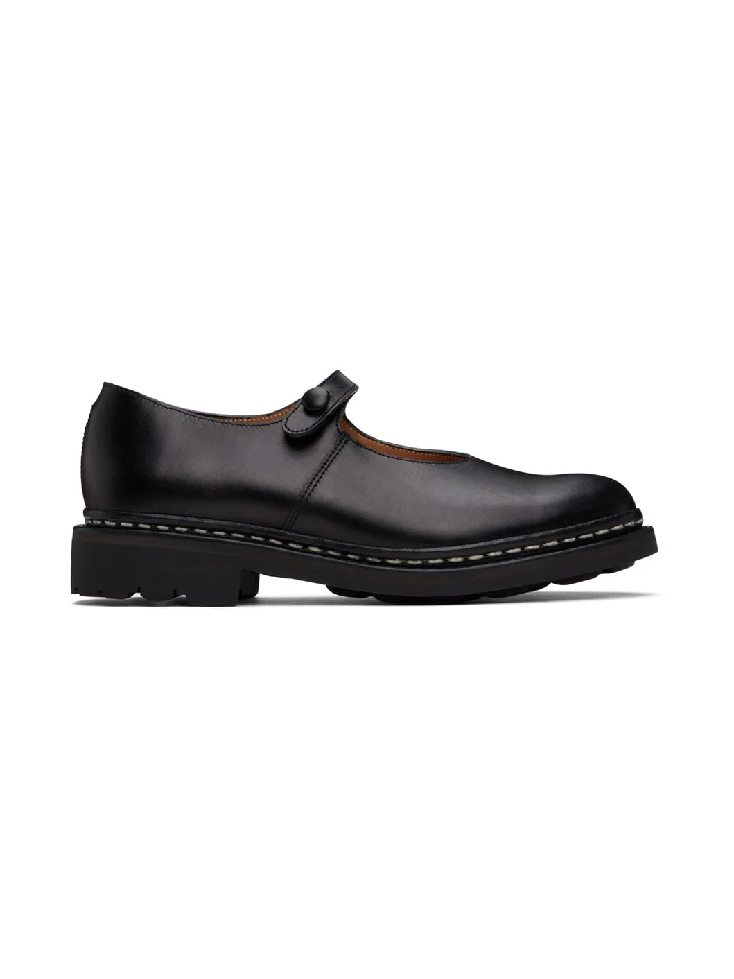 Black HESCHUNG Edition Mary Jane Ballerina Flats - 1