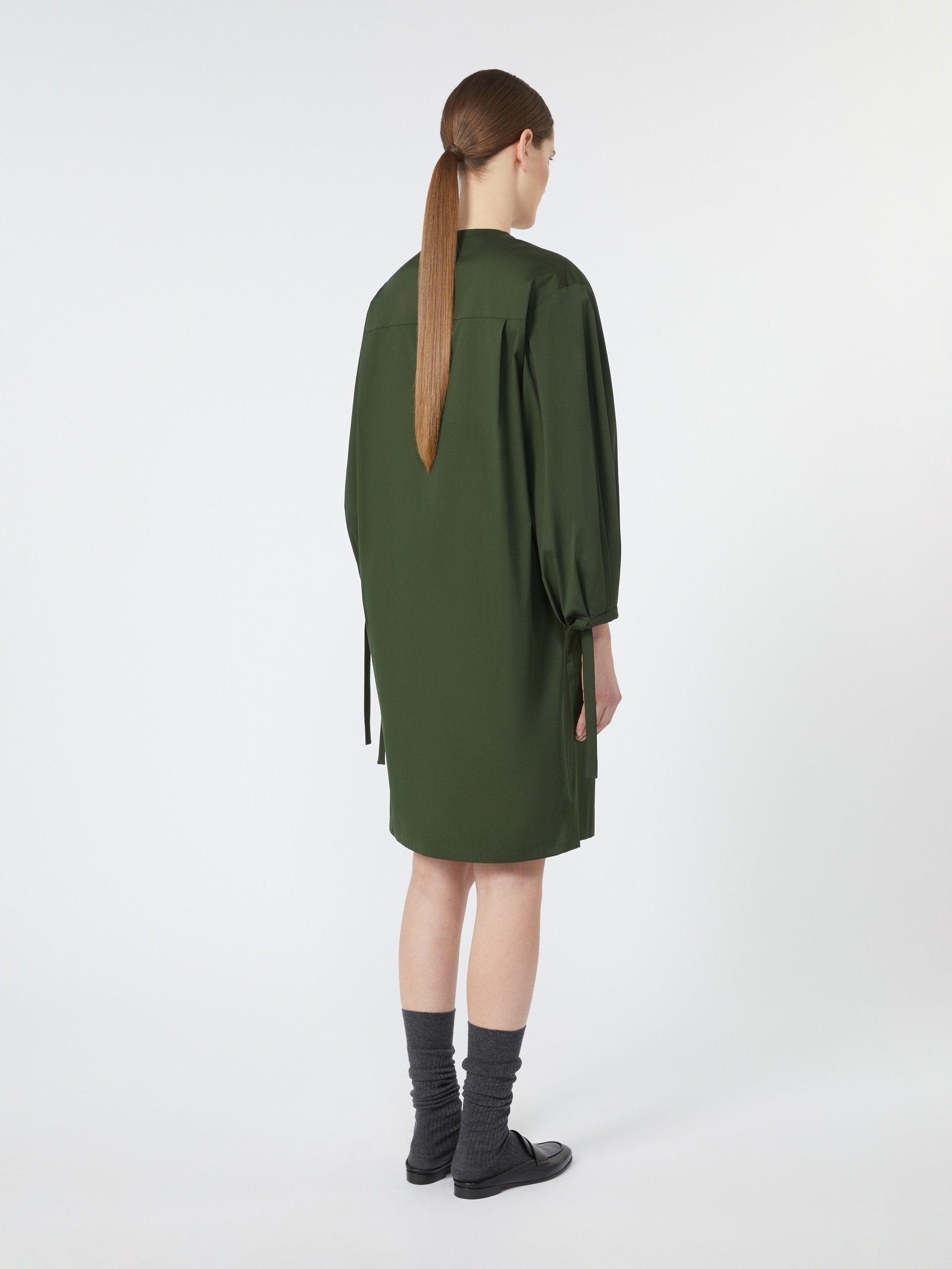 OTTAVIA Stretch poplin dress - 4