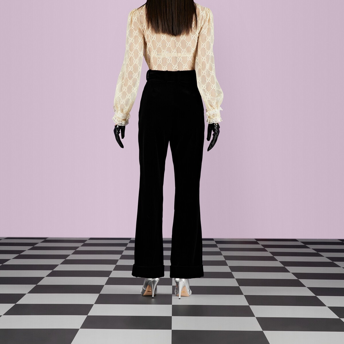 Cotton velvet pant - 5