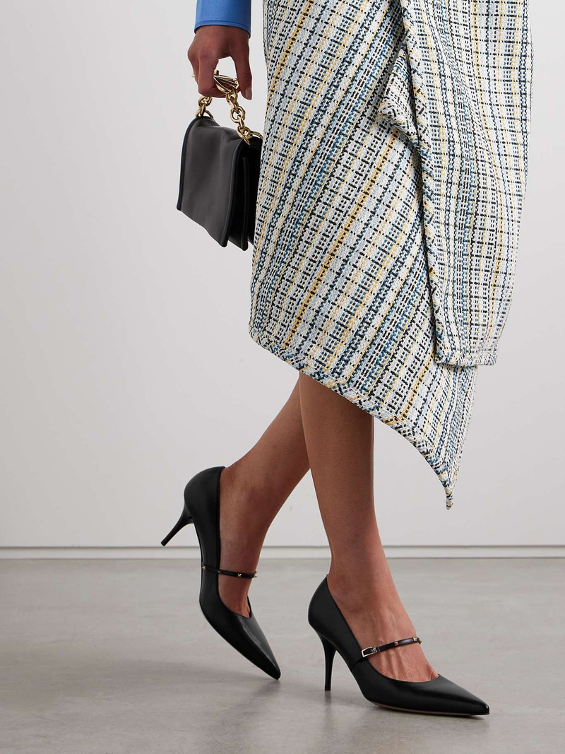 Valentino Rockstud Wispy 80 leather Mary Jane pumps outlook