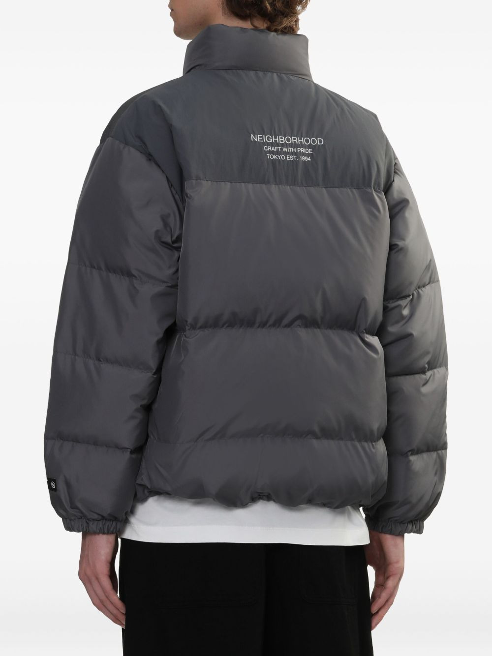 quilted padded jacket - 4