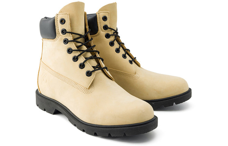 Timberland Classic 6 Inch Waterproof Boot 'Light Yellow Nubuck' A2NRS - 4