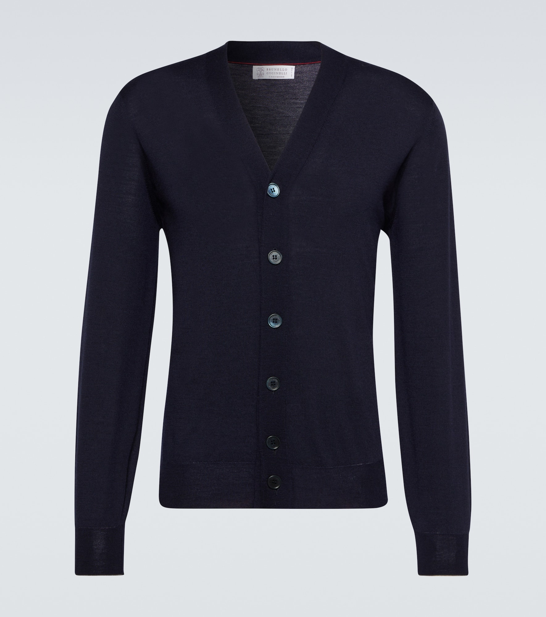 Wool and cashmere cardigan - 1