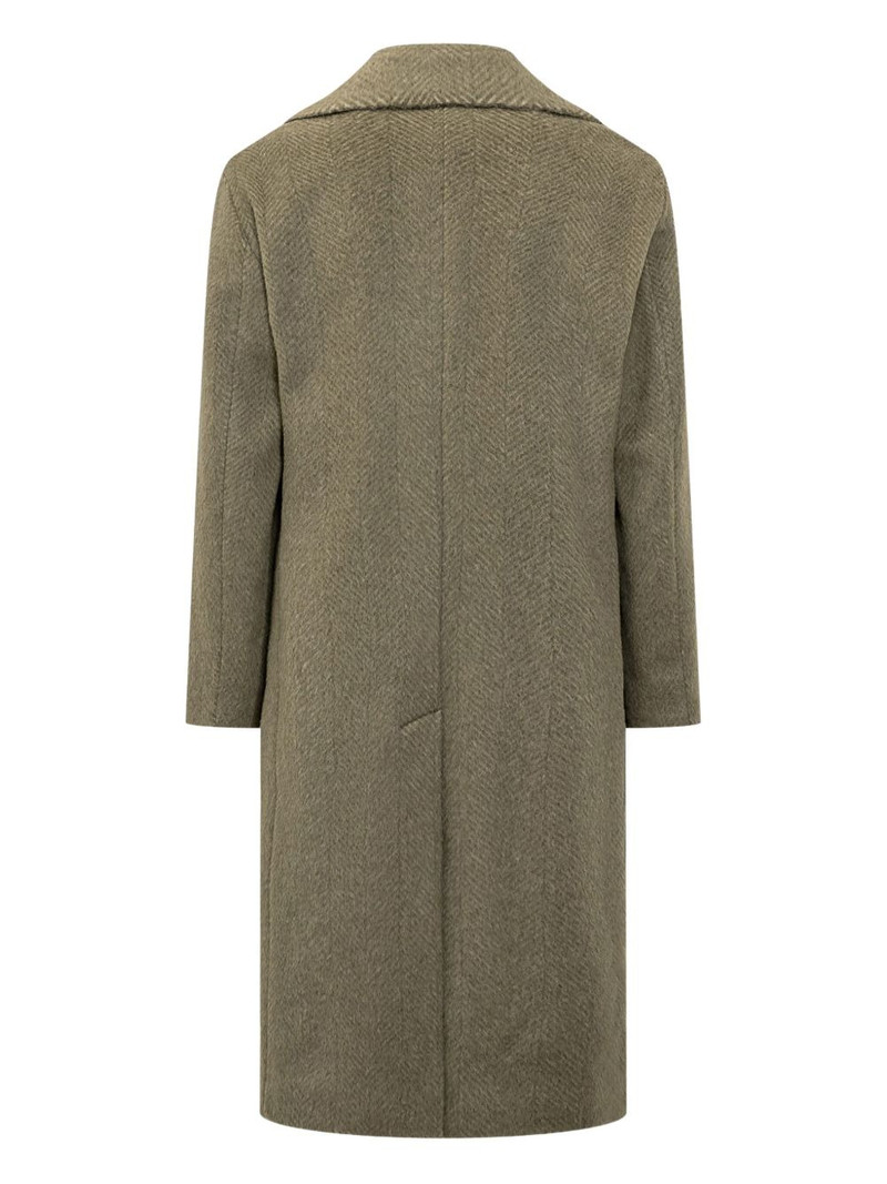 BOSS double-breasted coat outlook