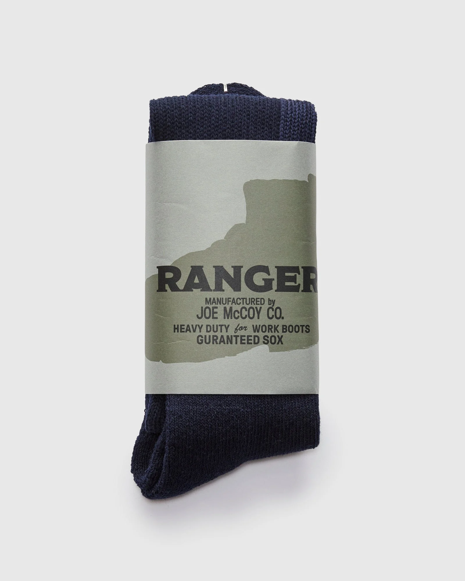 "Ranger" Boot Socks in Navy - 1