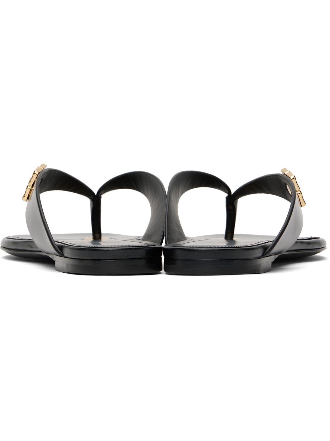 Black Tong 4G Liquid Flip-Flops - 2