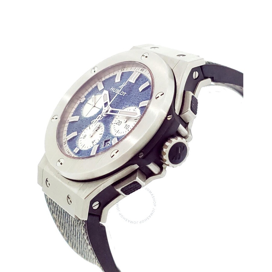 Pre-owned Hublot Big Bang Evoultion Jeans Chronograph Blue Jean Dial Men's Watch 301.SX.2710.NR.JEAN - 3