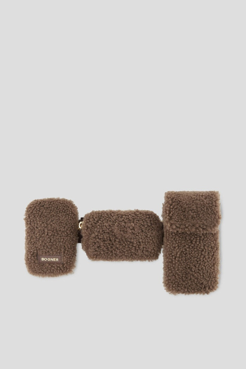 Valmorel Enja Multipocket belt bag in Brown 1