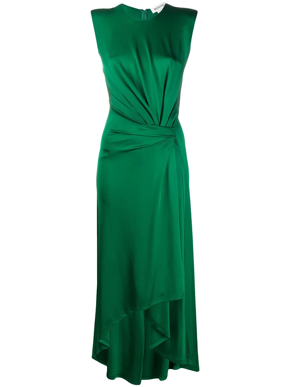 asymmetric wrap dress - 1