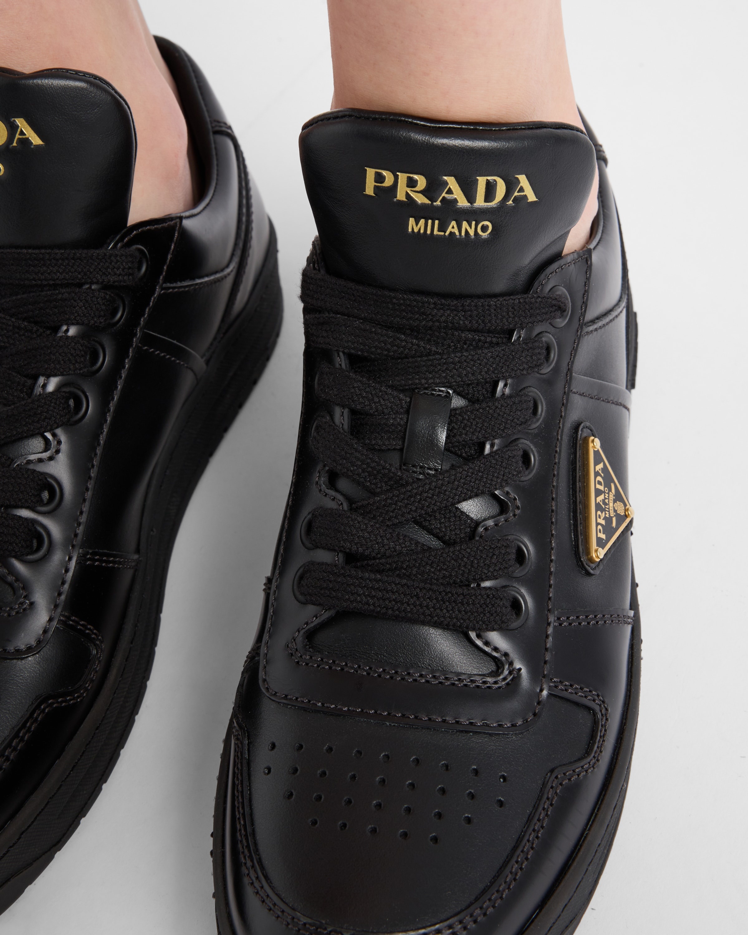 Downtown leather sneakers - 3