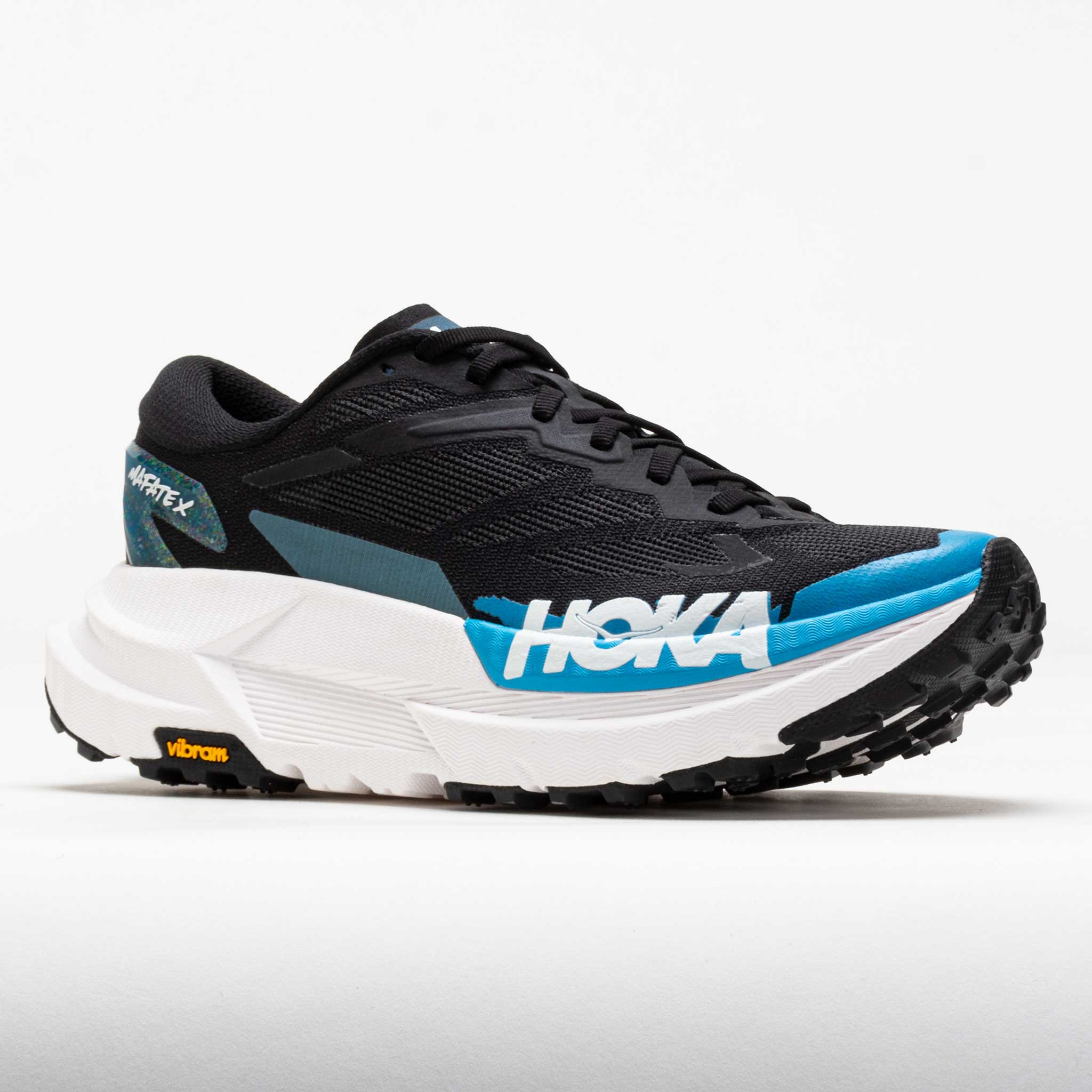 HOKA Mafate X Men's Black/Skyward Blue - 5