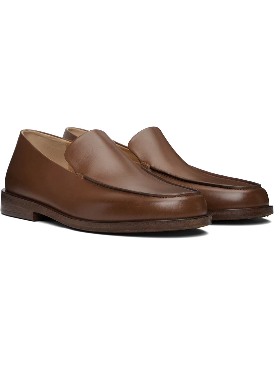 Brown Mocasso Loafers - 4