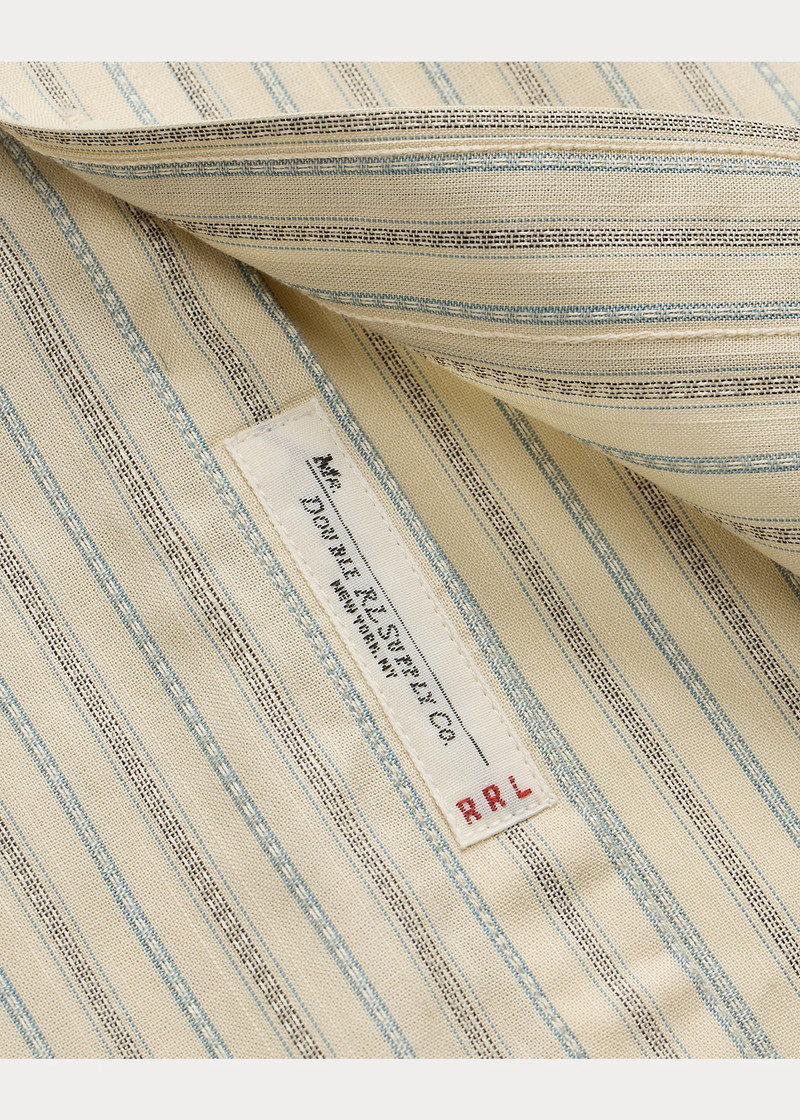 Slim Fit Striped Dobby Shirt 9