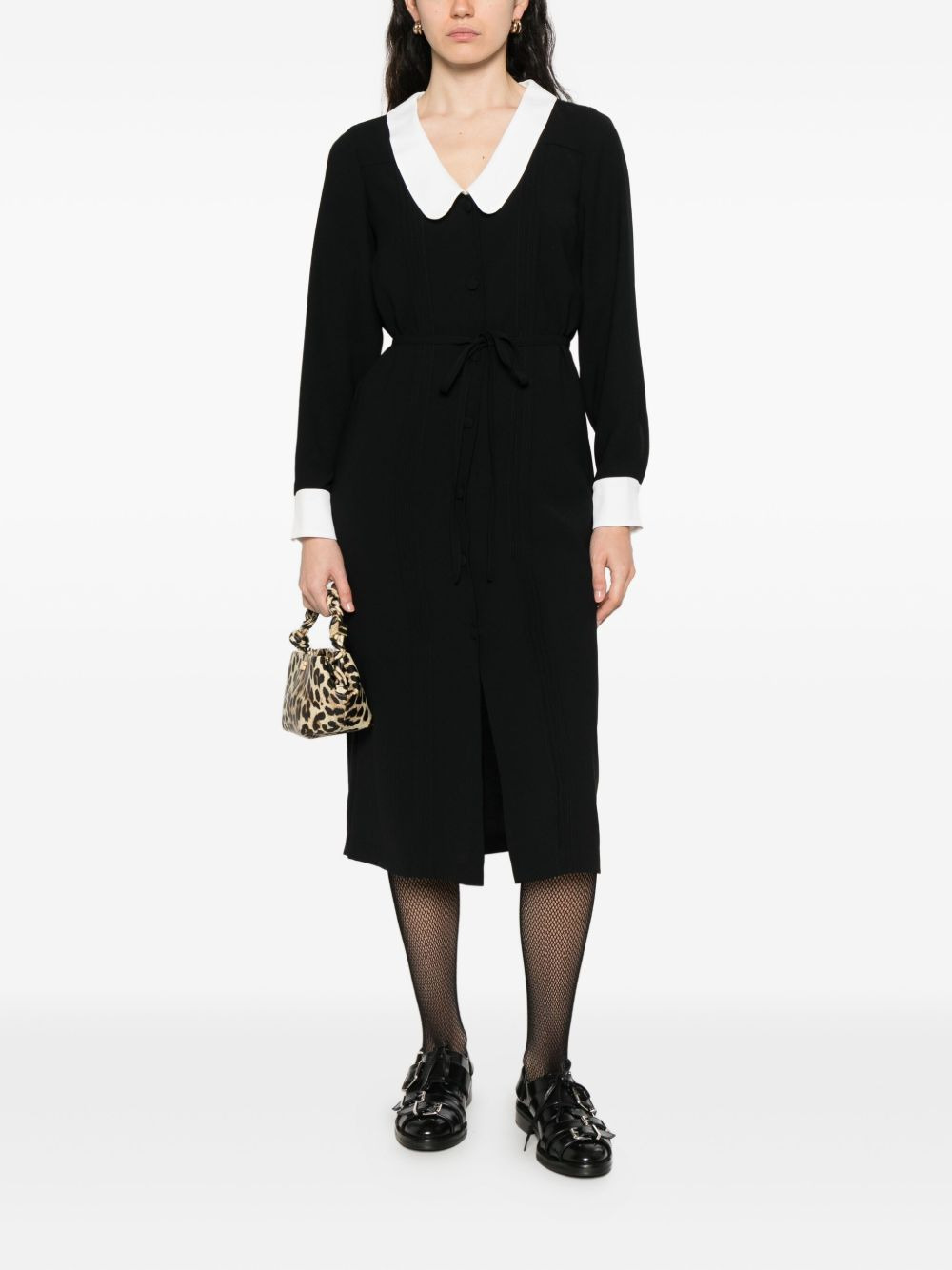Peter-Pan collar dress - 2