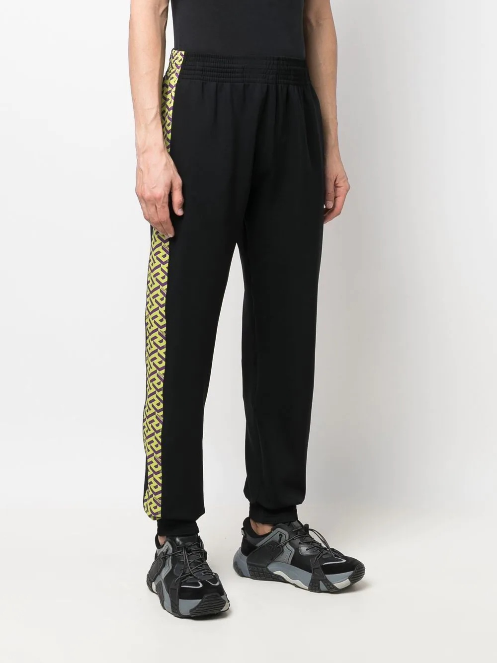 Greca-print track pants - 3