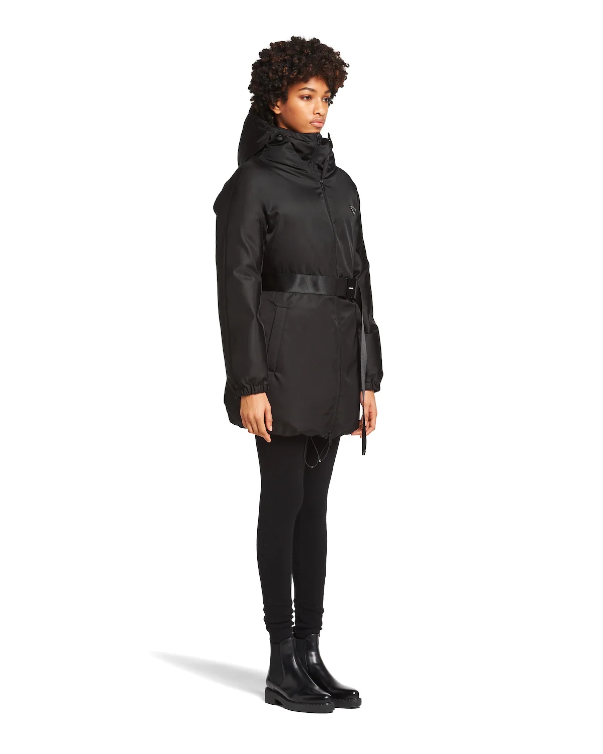 Re-Nylon Gabardine down coat - 3