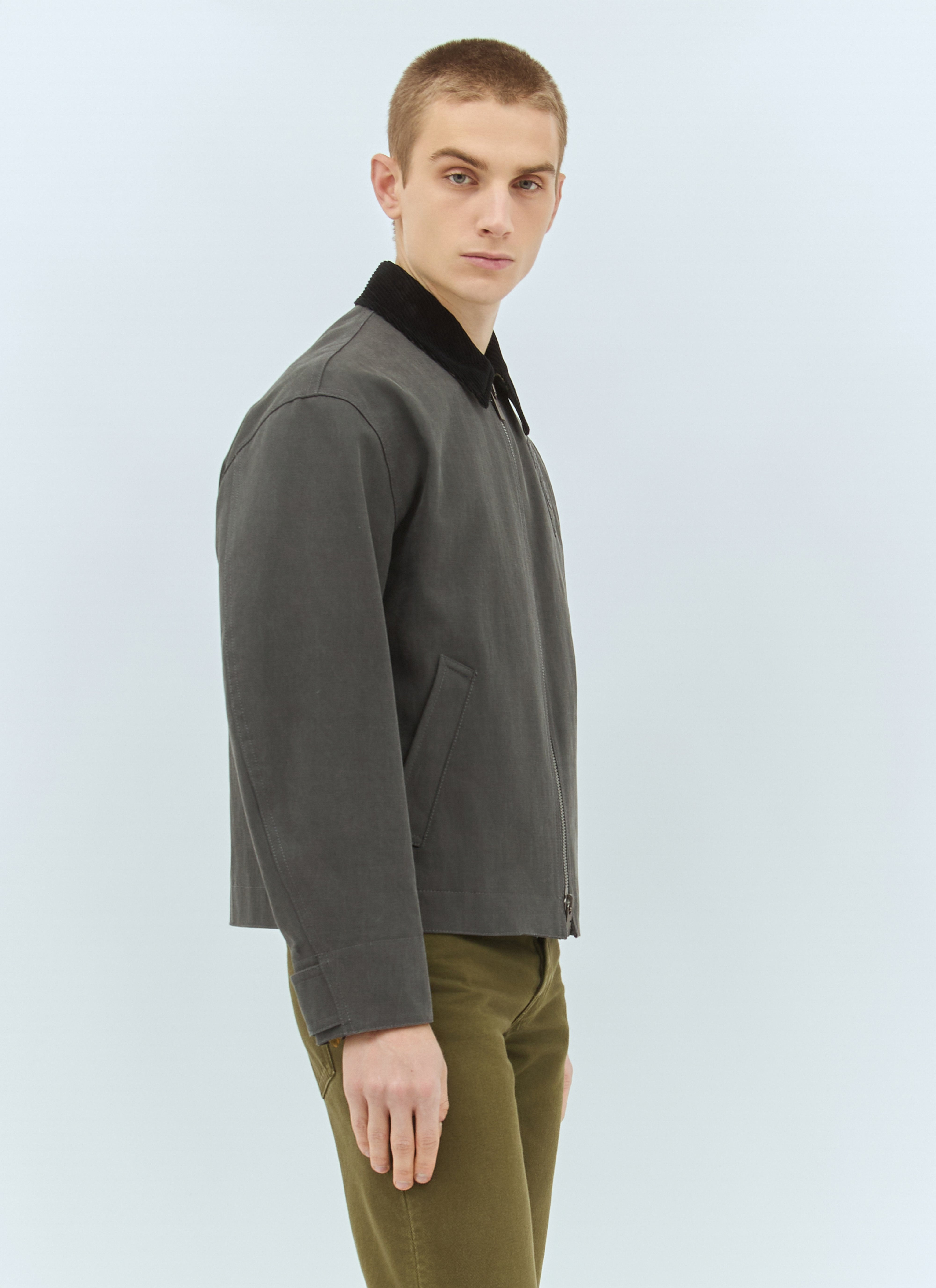 Burberry Men Cotton Canvas Jacket - 4