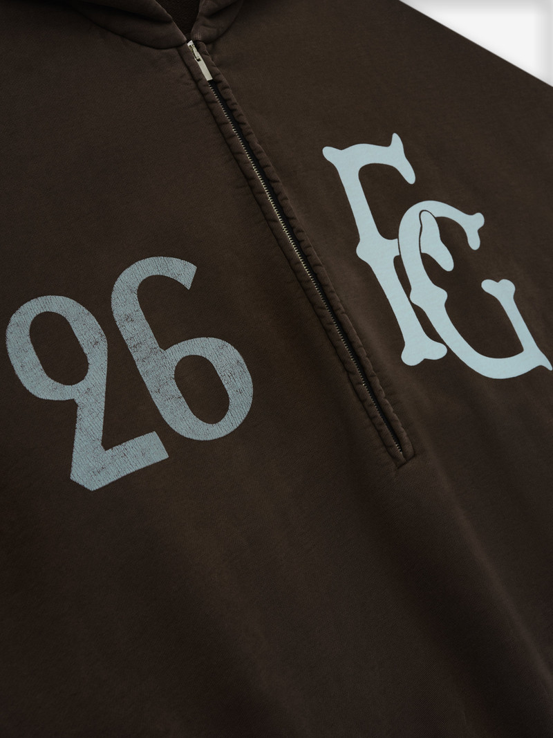 Baseball Club Half Zip Hoodie 3