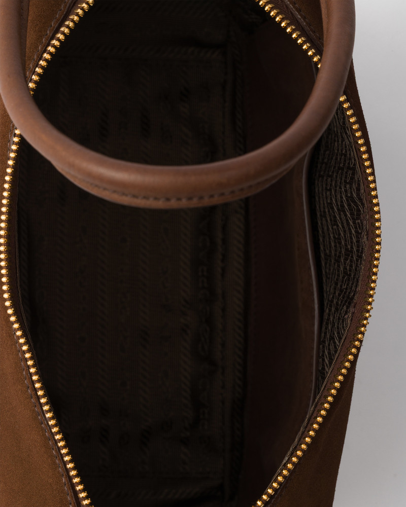 Prada Darling suede handbag 4