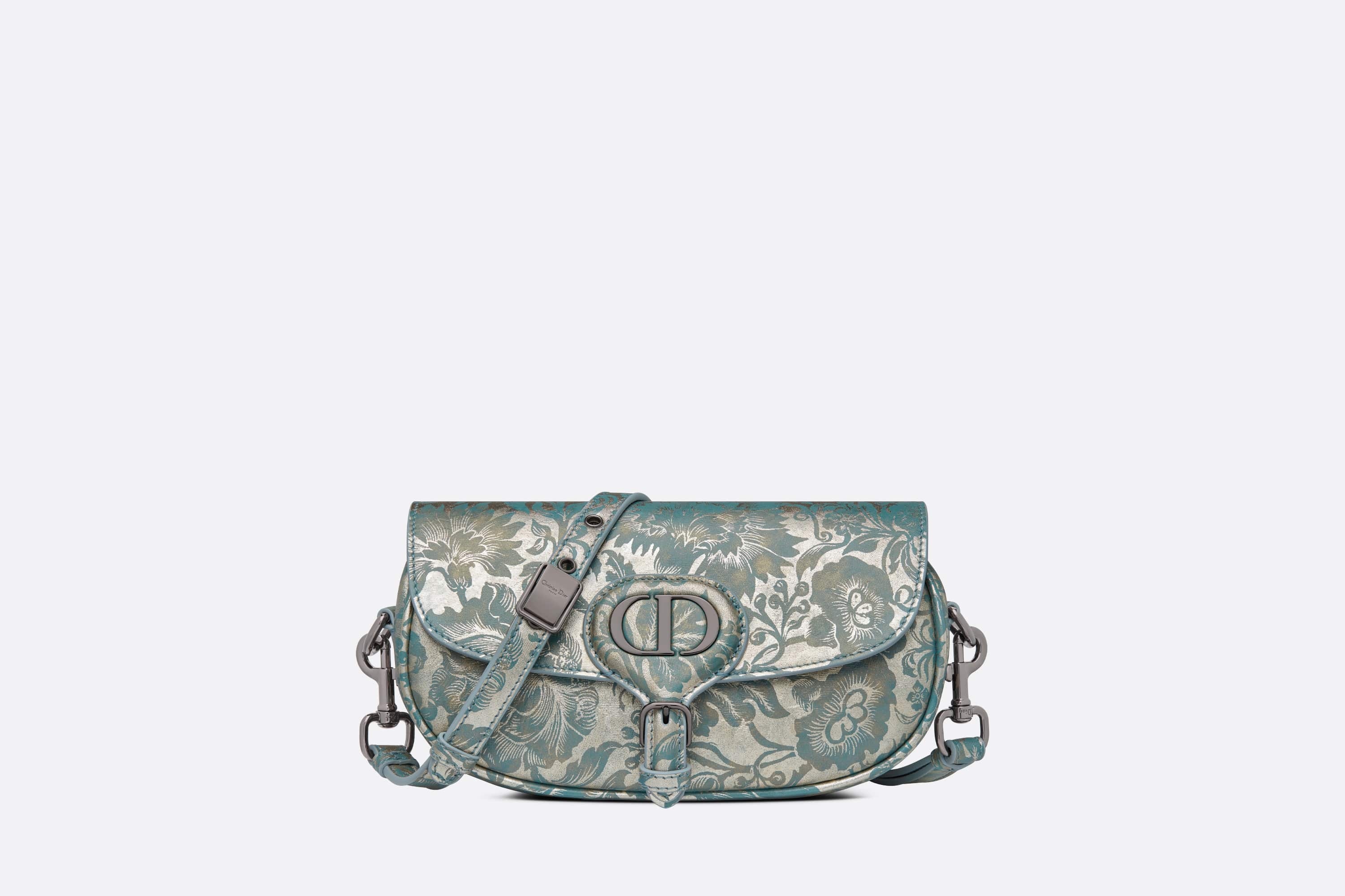 Dior - Medium Dior Bobby Bag Blue Dior Oblique Jacquard - Women