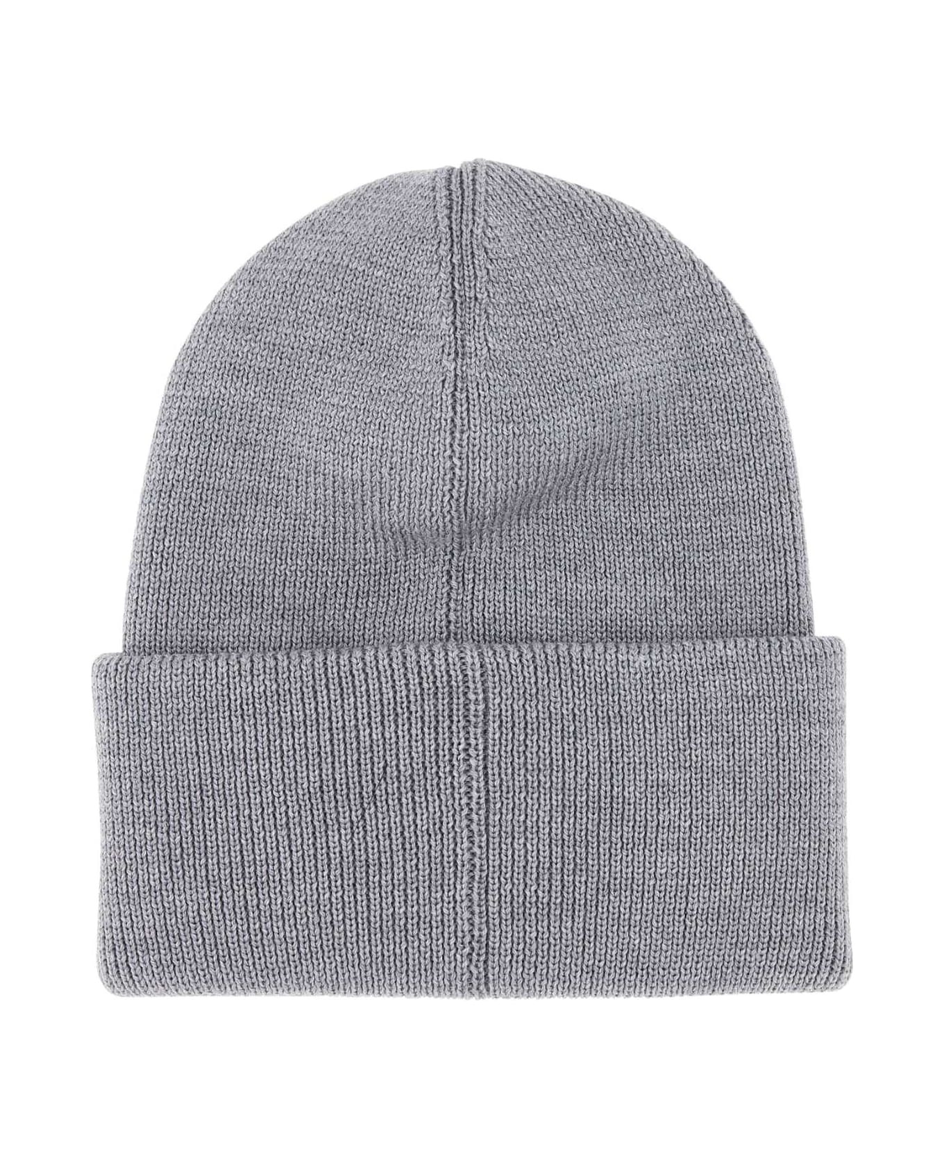 Grey Wool Arctic Beanie Hat - 2