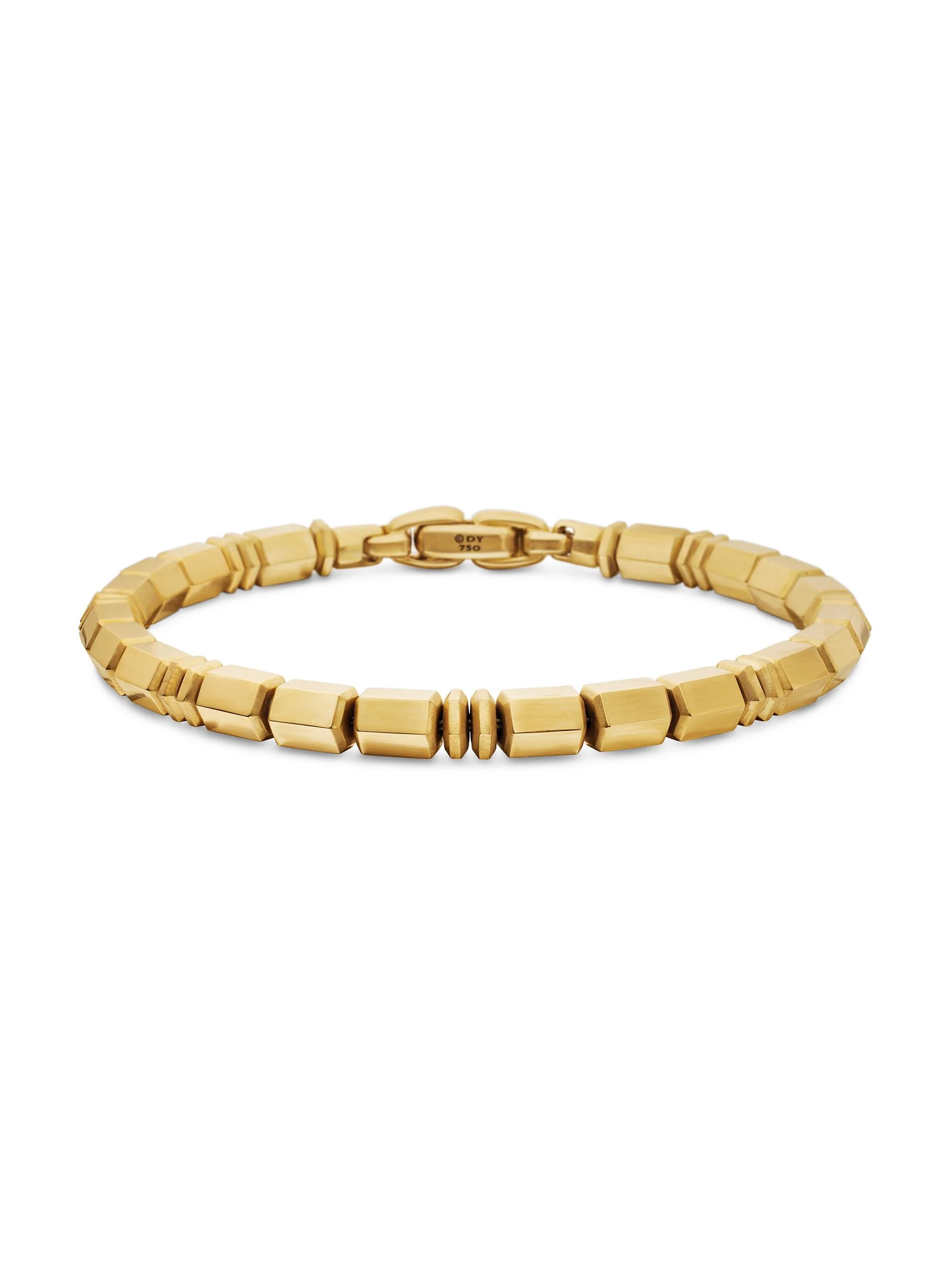 Men's Spiritual Beads Bracelet in 18K Yellow Gold, 6MM - Gold - 1