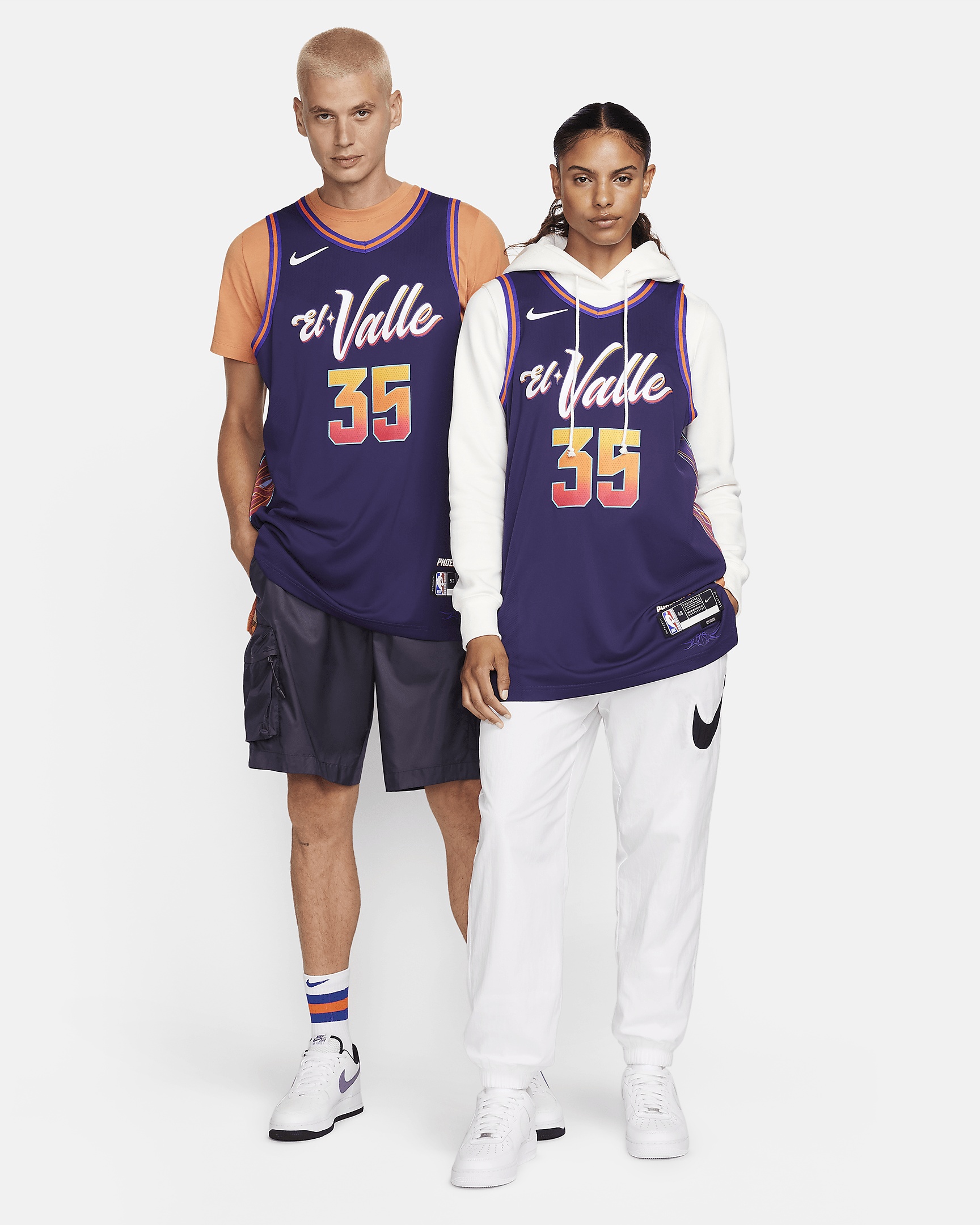 Kevin Durant Phoenix Suns 2023/24 City Edition Nike Men's Dri-FIT ADV NBA Authentic Jersey - 8