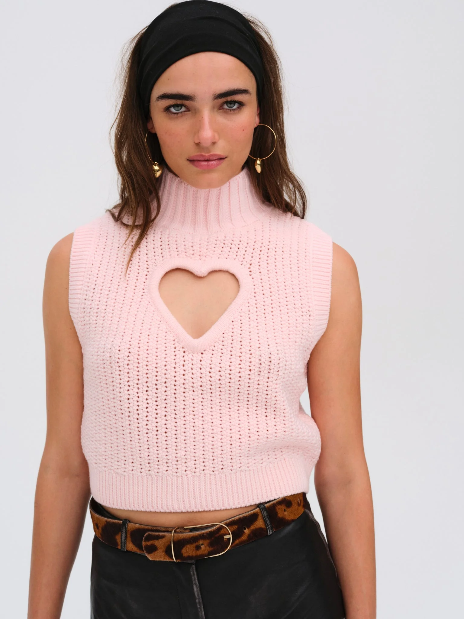 Rebecca Heart Sweater Vest - 1