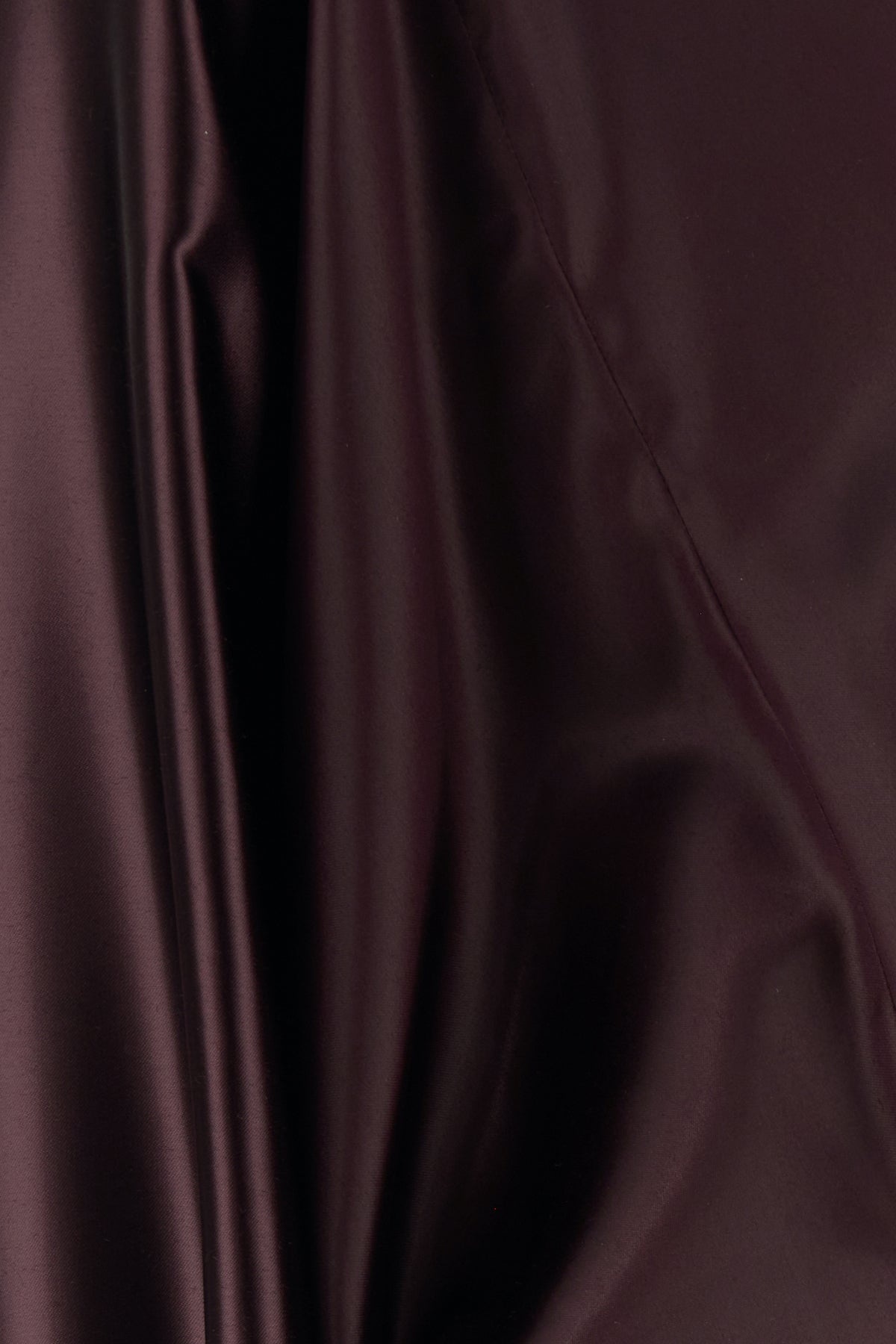 Burgundy satin dress - 5