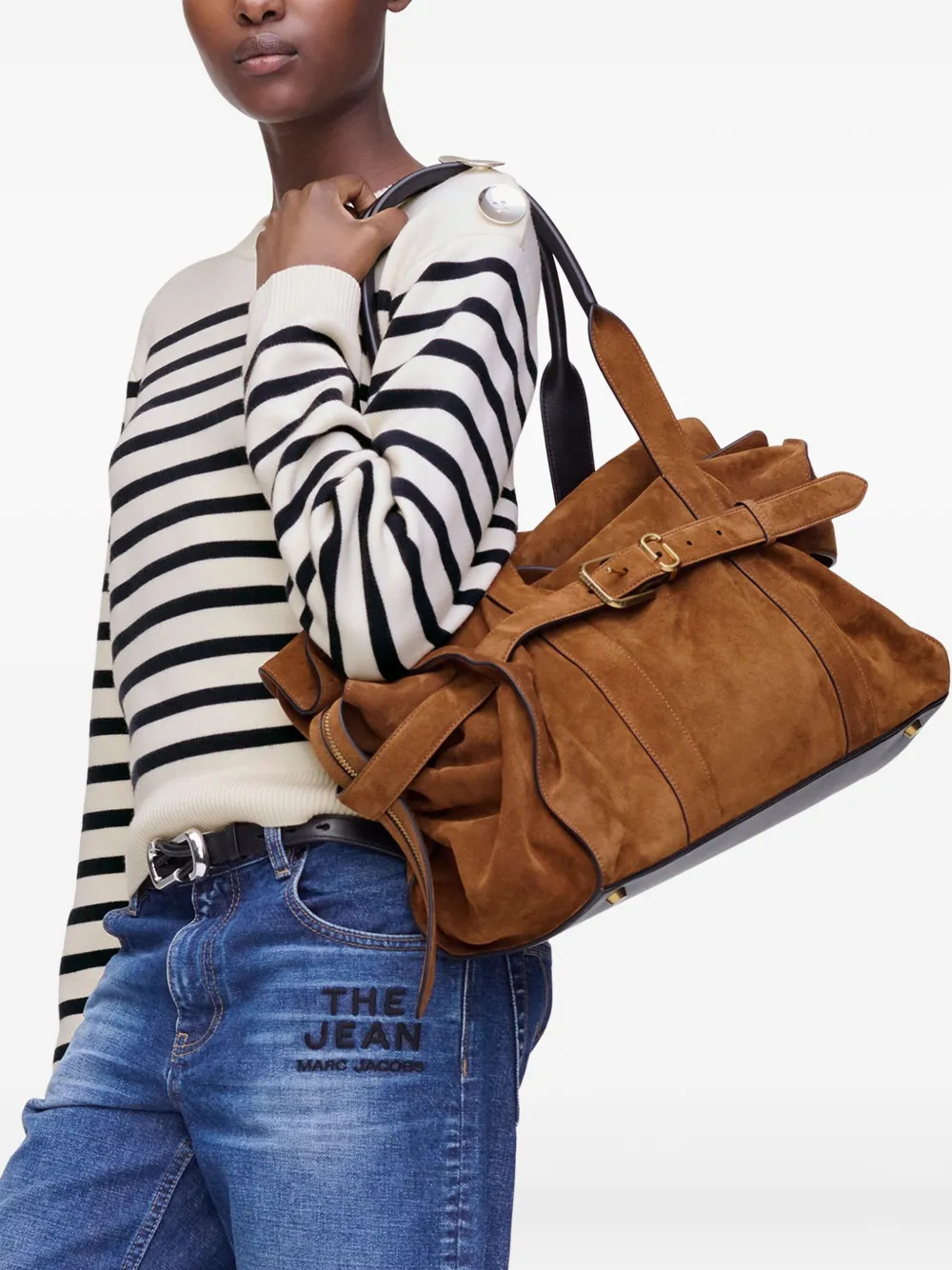 MARC JACOBS - Women The Tote Suede Dakota Bag - 2