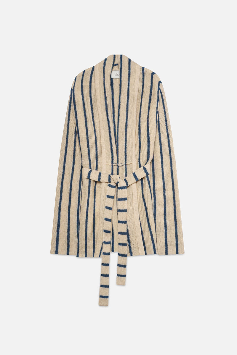 PINSTRIPE SMOKING JACKET 1