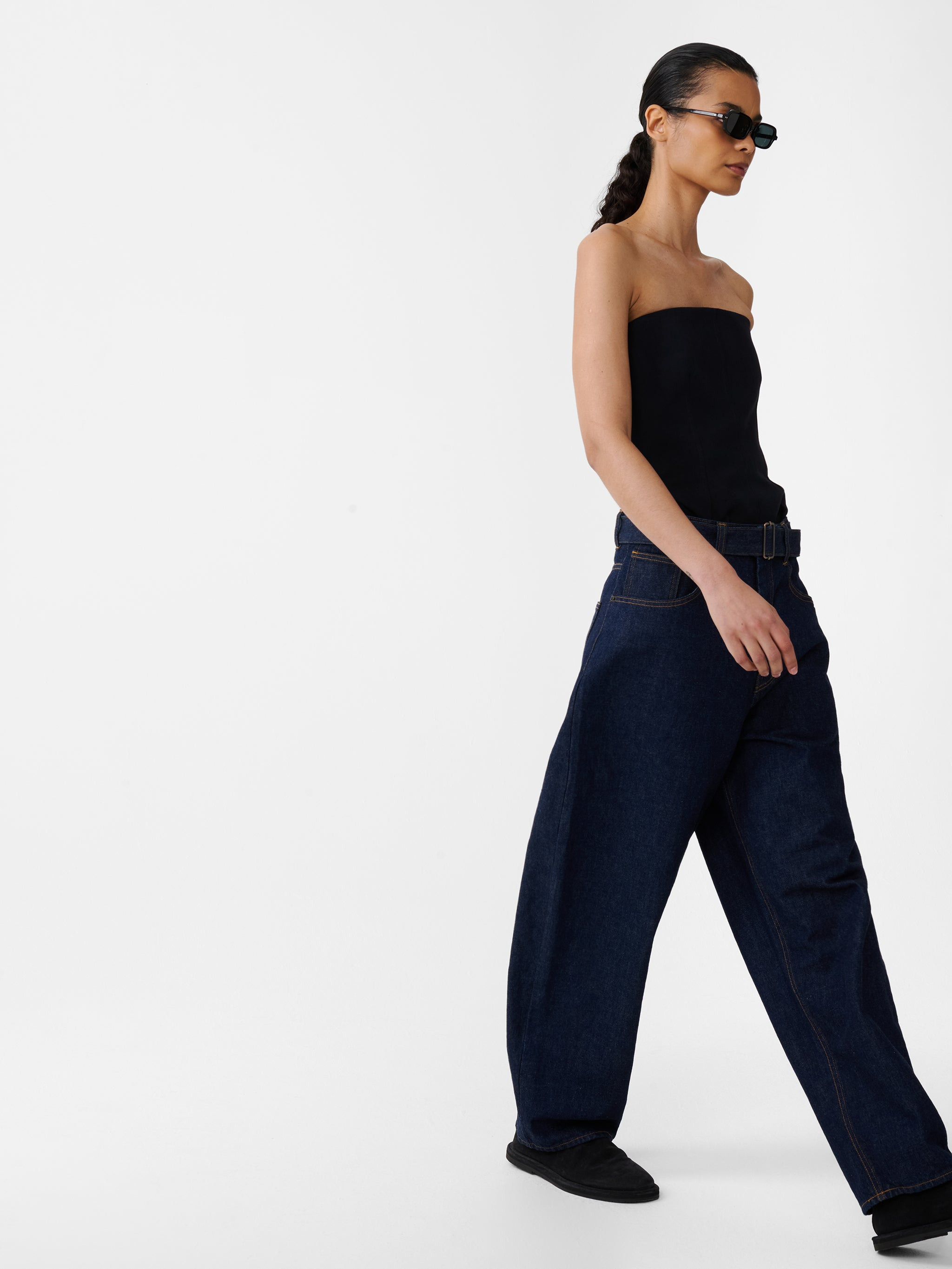 Cahun Crinkle Denim Pant - 2