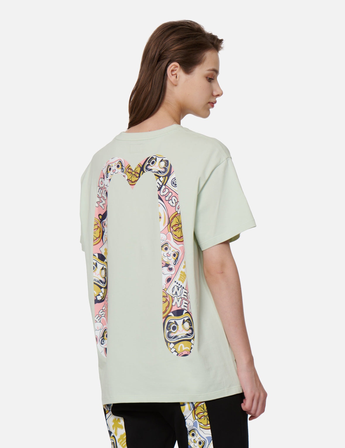 EVISU Squad Daicock Print T-shirt - 7