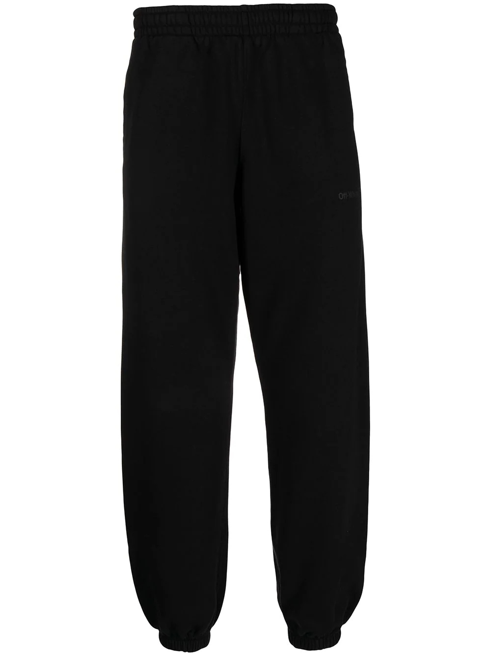 Diag-stripe cotton joggers - 1