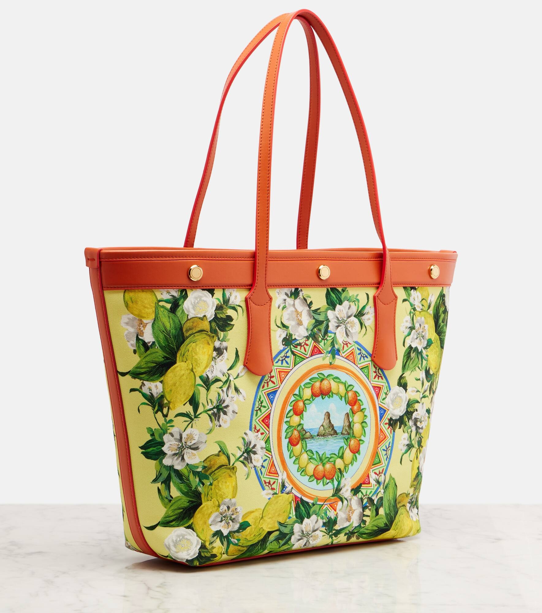 Floral Large basket bag - 4