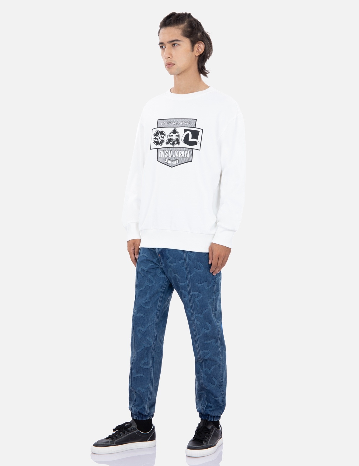 POCKET GRAPHIC PRINT SWEATSHIRT - 3