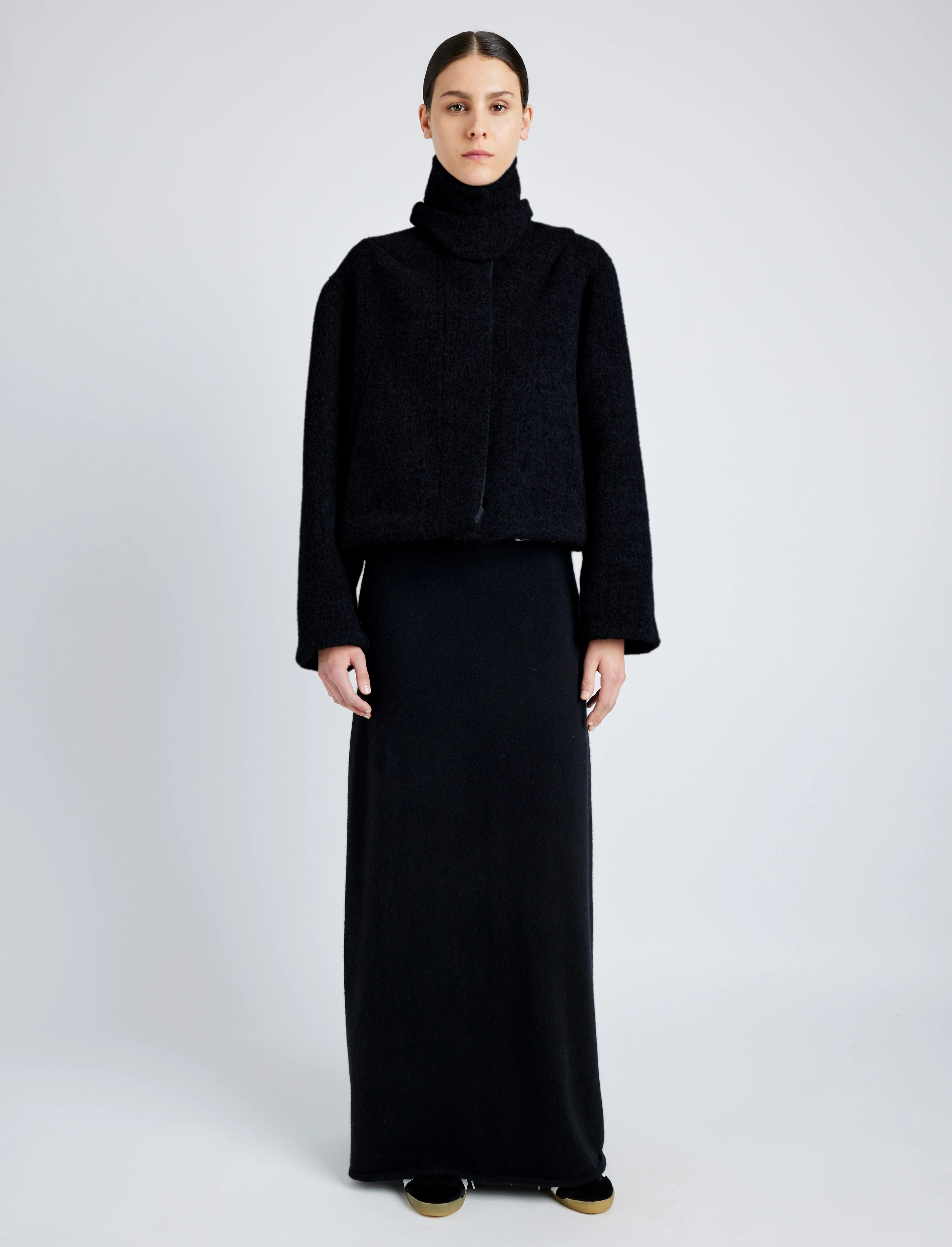 Darcy Jacket in Brushed Wool Cashmere - 3