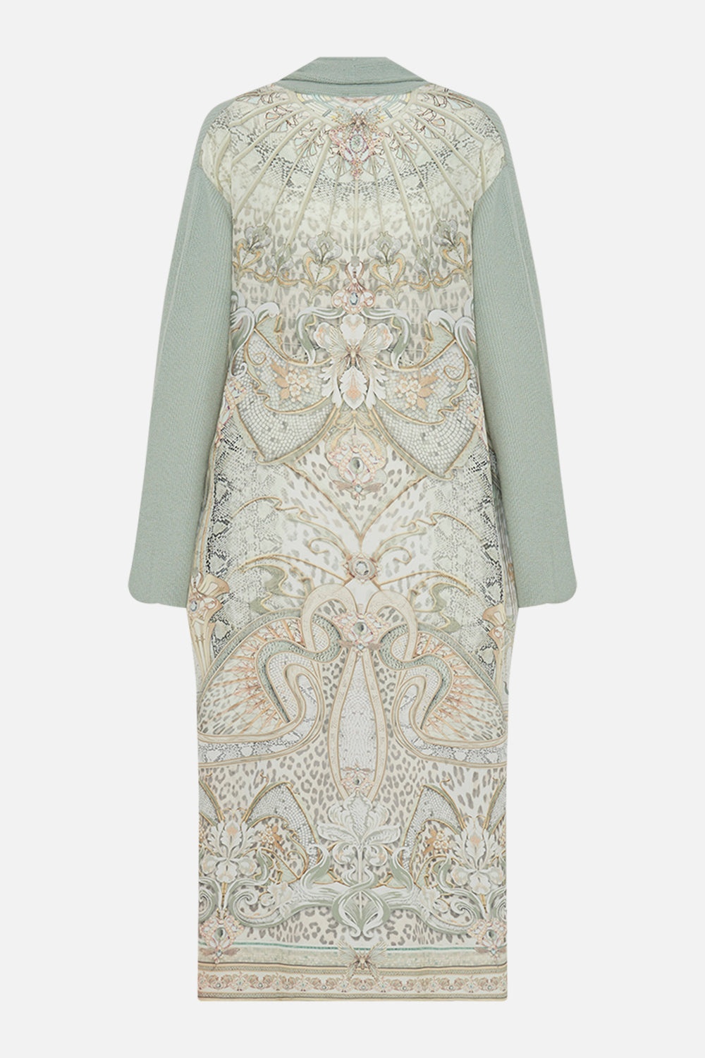 WOOL CASHMERE KNIT LAYER WITH SILK BACK - 7