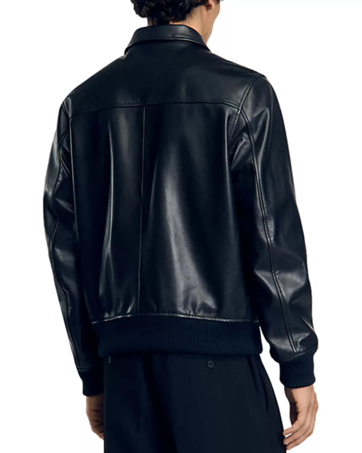 Thomas Leather Full Zip Jacket - 4